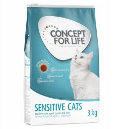 Sucha karma dla kota Concept for Life Sensitive 10 kg