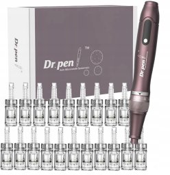 Braders Urządzenie Derma Pen + 20 Kartridży - Profesjonalny Sprzęt