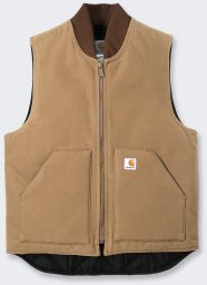 Kamizelka Carhartt V01 Firm Duck Insulated Brown