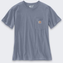 Koszulka Carhartt Heavyweight K87 Pocket Wisteria