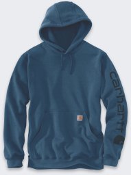 Bluza Carhartt Iconic K288 Logo Deep Ocean