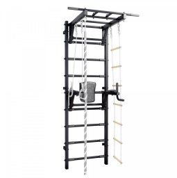 Małpiszon Drabinka gimnastyczna Trick Plus zestaw 6w1 metal czarny 120kg
