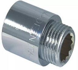 TDM BRASS CONNECT V/I 1/2IN X10 652PSC/110C(10)