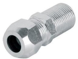 TDM BRASS TRANSIT 3731210 CR 1/2X3/8X10+2GSKTS+NUT