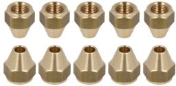 MALE HOSE NIPPLE FOR LPG 1/2IN X10 NICK
