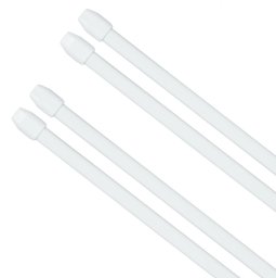 STAINED CURTAIN RAIL 0.8M