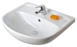 Umywalka Jika COUNTERTOP BAS LYRA PLUS-60 WHTE