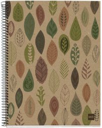 Miquelrius Notizblock ECOLEAVES Recycle A4 80 Blatt