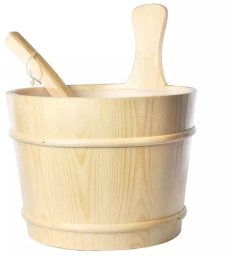 SAUNA BUCKET WITH LADLE (3 L)