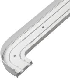 CEILING CURTAIN TRACK 2 RAILS 280 CM
