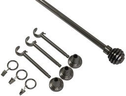 SINGLE CURTAIN RAIL SET 300CM D16