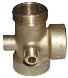 TDM BRASS BRASS FIVE-WAY PUMP CONNECTOR 238 0172