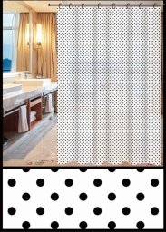 SHOWER CURTAIN ZHY018-4 180X180CM