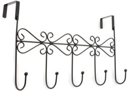 Domoletti HANGER 5 HOOKS D5 2-C1039.18 BLACK