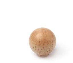 Domoletti FURNITURE KNOB D30 7-275.90 LAQ BEECH