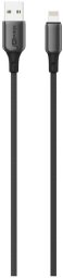 Kabel USB Standart USB-A - Lightning 1 m Czarny