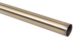 CURTAIN ROD D25 300CM MAT CHROM 94290300