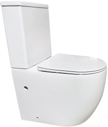 TOILET RIMLESS WASHDOWN TK321 WHITE