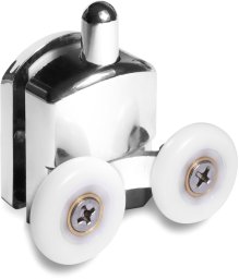 Sourcing DOUBLE LOWER ROLLERS 21MM CHROME 2PCS