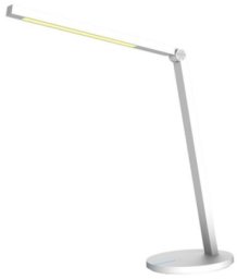 Lampka biurkowa Standart srebrna 