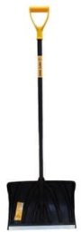 SNOW SHOVEL 1.36X0.45M STEEL FT