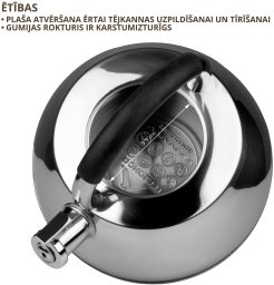 KETTLE 3L STAINLESS STEEL CWT003B