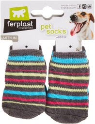 PET SOCKS ANTISLIP MEDIUM (X4)