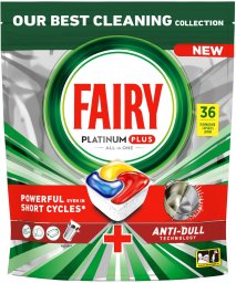 CAPS DISWAHI FAIRY PLAT PLUS LEMON 36PCE