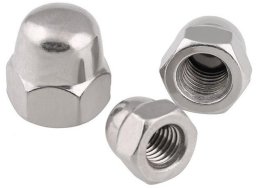NUT DIN1587 M10 ZN 4PCS