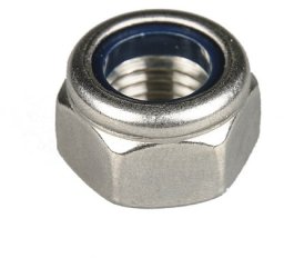 NUT DIN985 M8 ZN 15PCS