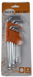 King Tony HEXAGONAL KEY SET HH F-70005 9PCS 1.5-10