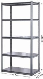Makita STORAGE SHELF 183X91X45CM 200KG