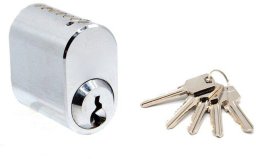 LG SCAND TYPE OVAL CYLINDER 32MM NICKEL 5K