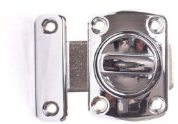 Cersanit DOOR LATCH BT033M CHROME COLOUR 40X56
