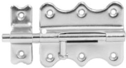 LG LATCH DOOR BFX-75MM NICKEL PLATED