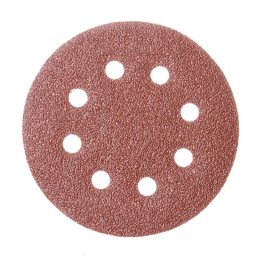 SANDING DISCS 8HOLES NO180 D125 5PCS