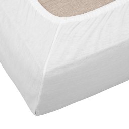 BED SHEET POLYCOTT 120X200+25CM WHITE601