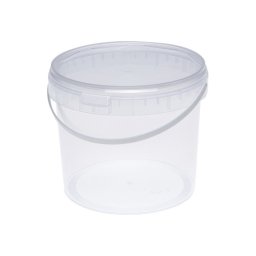 BUCKET PLASTIC WITH COVER 3,3 L