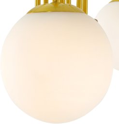 Lampa wisząca Domoletti PENDANT LIGHT KAFF 6XE27 GOLD