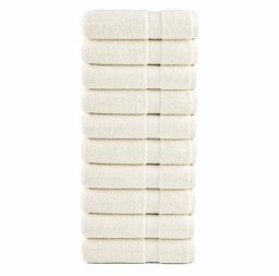 TOWEL TERRY 400 GSM 701 WHITE 50X80