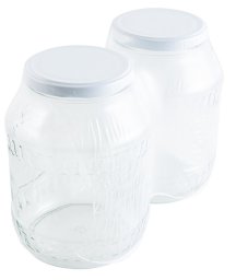 JAR 1700ML WITH LID 89MM 2PCS