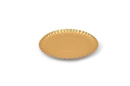 DISPOSABLE ROUND TRAY 23CM 5PCS
