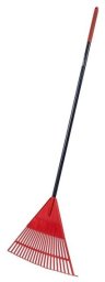 RAKE FAN-SHAPE PLASTIC VG535 MET HAND HH