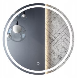 MIRROR ENLIGHTED LED OLJA ROUND 70CM