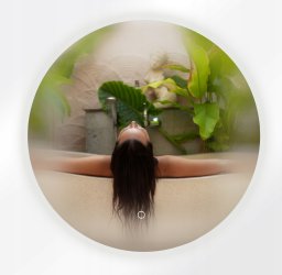 MIRROR ENLIGHTED LED BONA ROUND 70CM