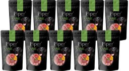 Piper Mokra karma dla psa Piper Animals z dziczyzną i dynią zestaw 10 x 150 g