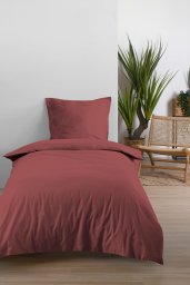 Duvet cover STOF, red, 140 x 200 cm, 100% cotton