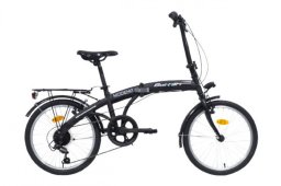 Folding bike BOTTARI Modena, size 20, black.