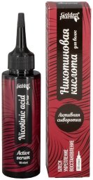 Golden Pharm Kwas nikotynowy Kwas Nikotynowy Aktywne serum do włosów 100ml