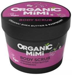 Organic Mimi Peeling do ciała Masło Shea i Malina 120g